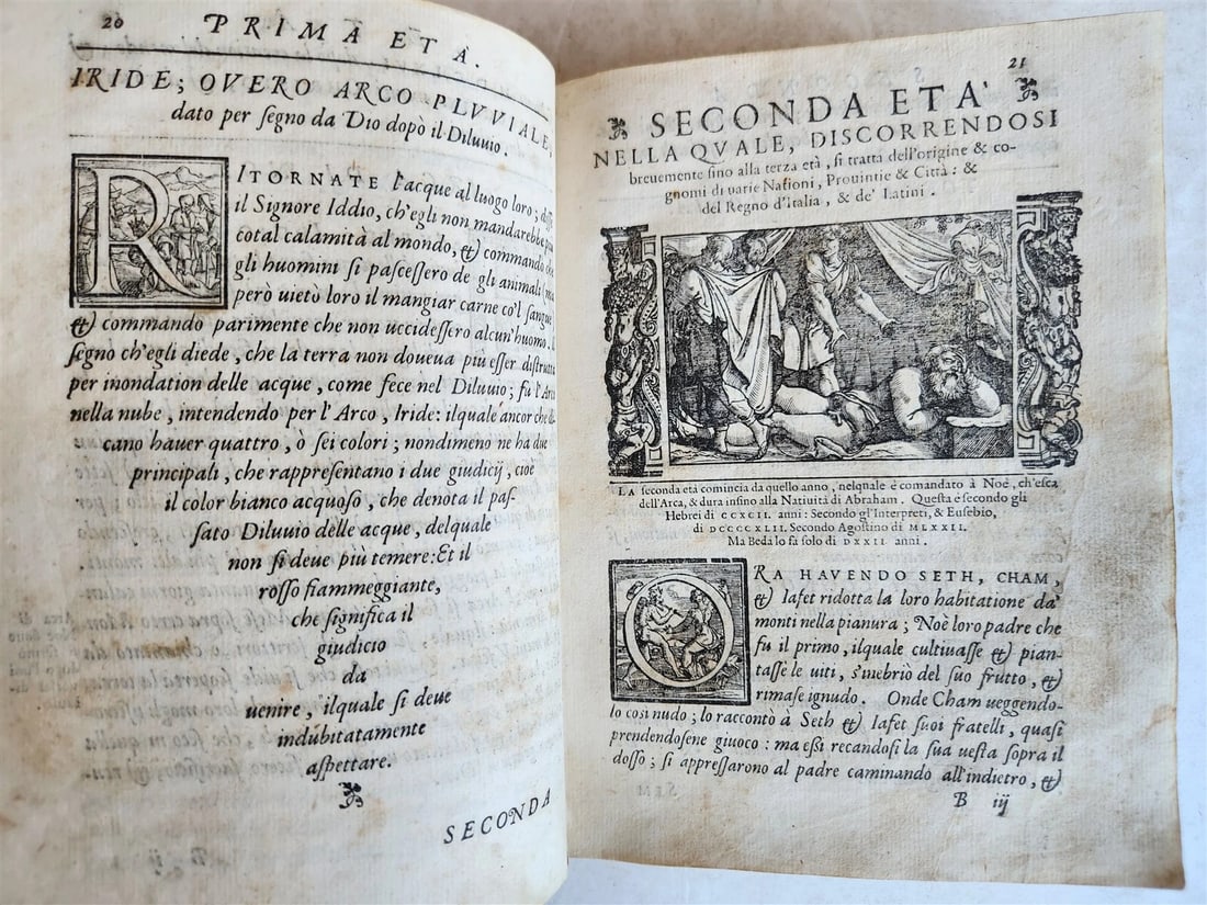 1574 ILLUSTRATED HISTORY of EMPIRES KINGDOMS & NATIONS antique VELLUM in Italian - 10