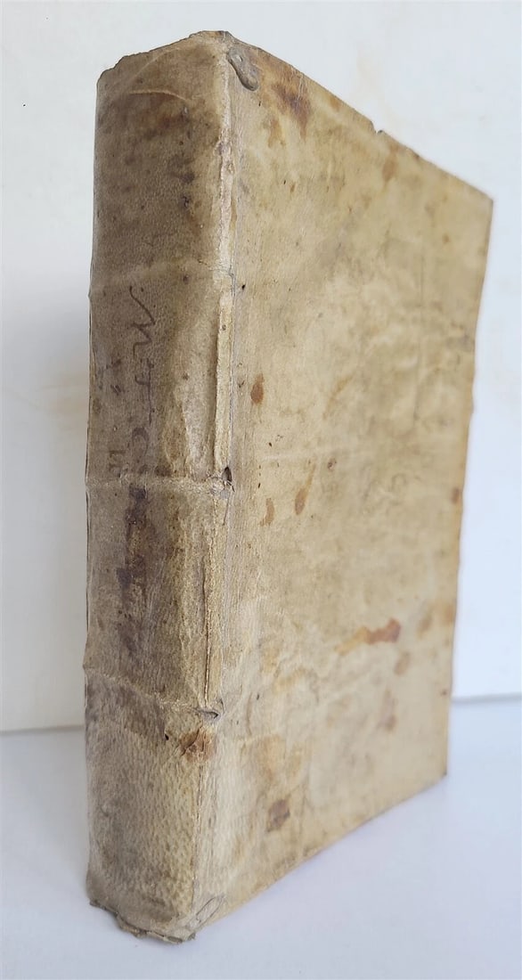 1559 ALDINE PRESS CICERO by Pauli Manutii antique VELLUM BINDING 16th CENTURY - 2