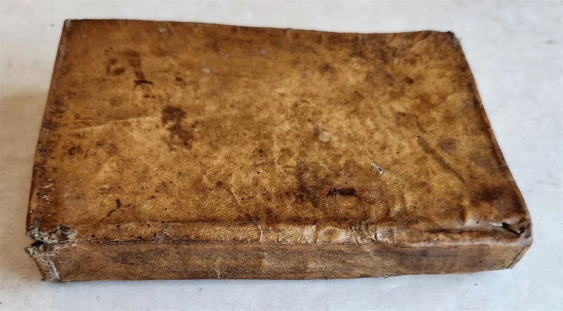 1737 L'AMOR DE CUORI GESU BAMBINIO by S. NATALE antique in ITALIAN vellum bound - 2