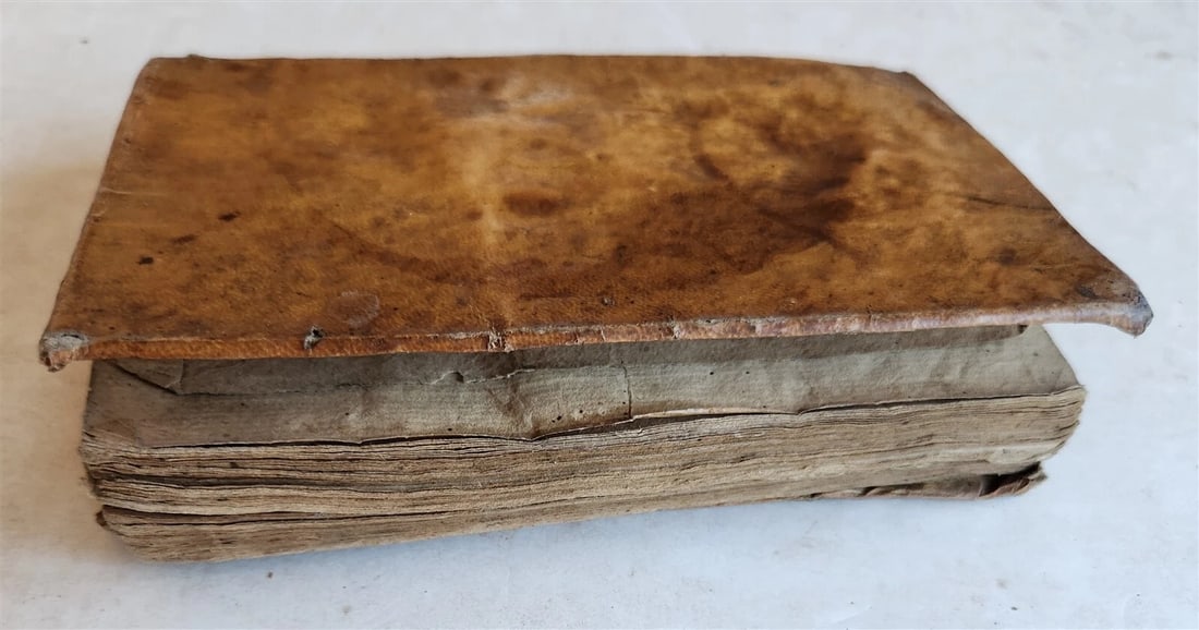 1737 L'AMOR DE CUORI GESU BAMBINIO by S. NATALE antique in ITALIAN vellum bound - 3