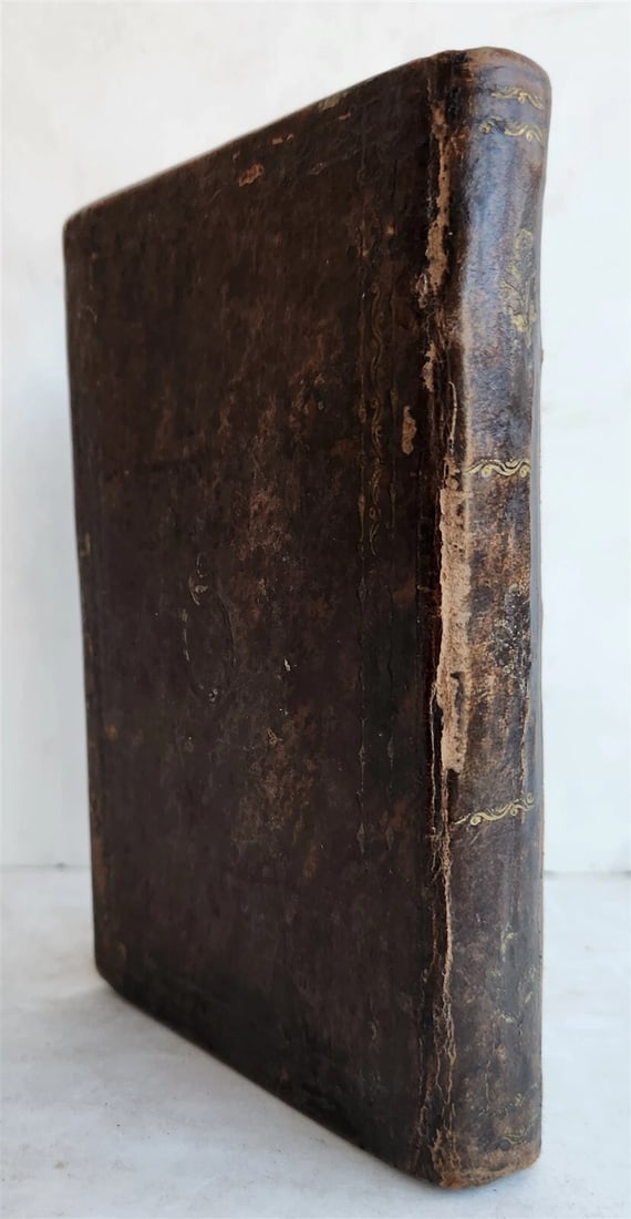 1795 HEILSAME MYRRHENGARTEN antique in GERMAN - 2