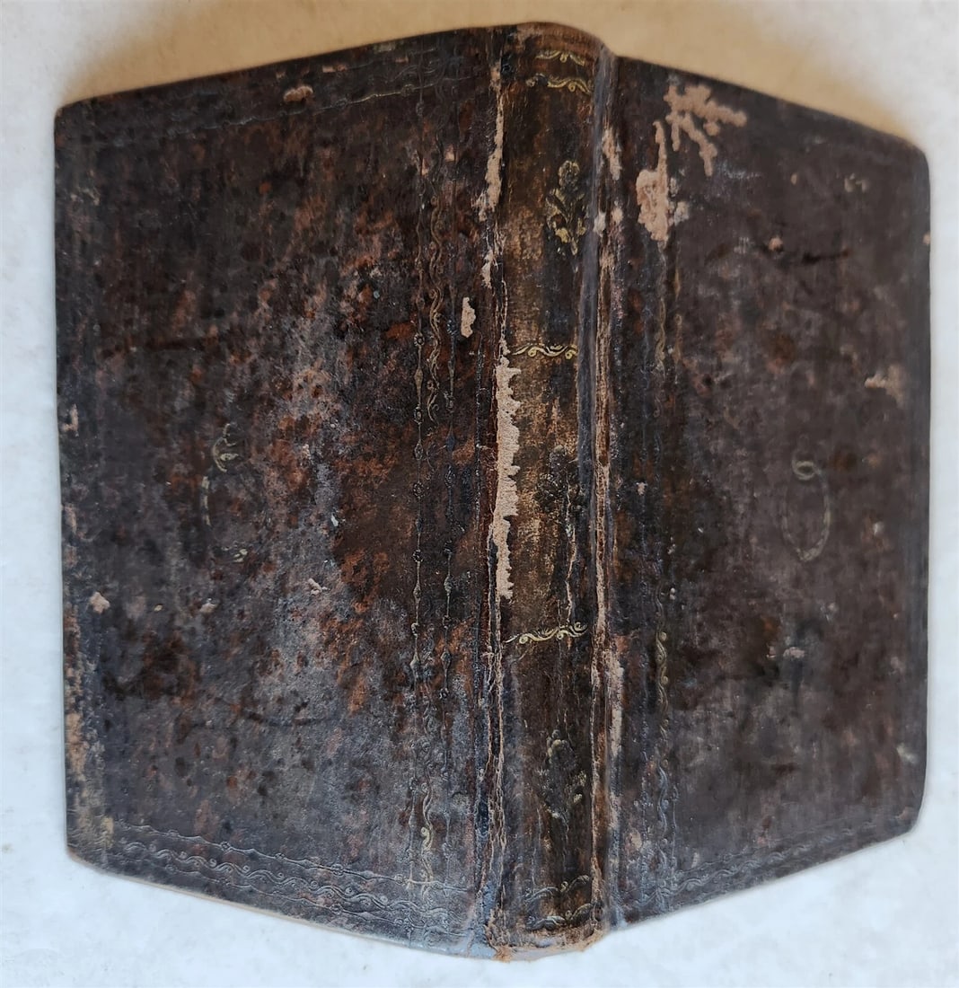 1795 HEILSAME MYRRHENGARTEN antique in GERMAN - 3