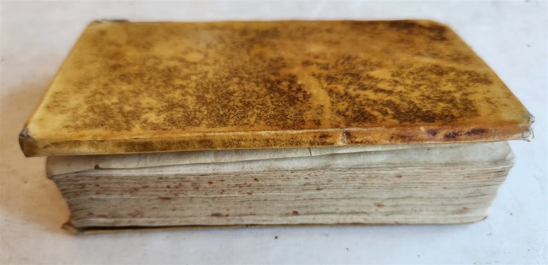 1705 MEDITATIONI SOPRA LA VITA di GIESU antique vellum bound - 3