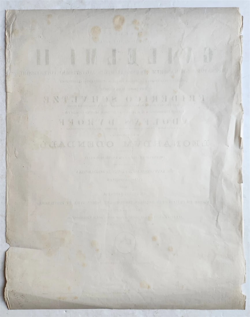 1909 DISSERTATION CERTIFICATE Copper deposits in North America antique 18 by 23" - 2