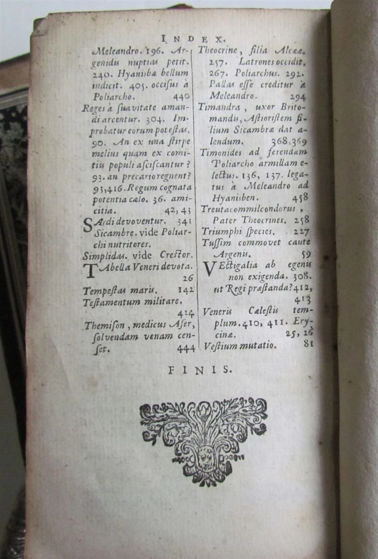 1671 ARGENIS by John Barclay VELLUM BINDING ANTIQUE Scotland ELZEVIER PRESS - 4