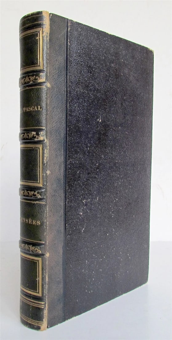 1839 LES PENSEES DE BLAISE PASCAL antique - 2