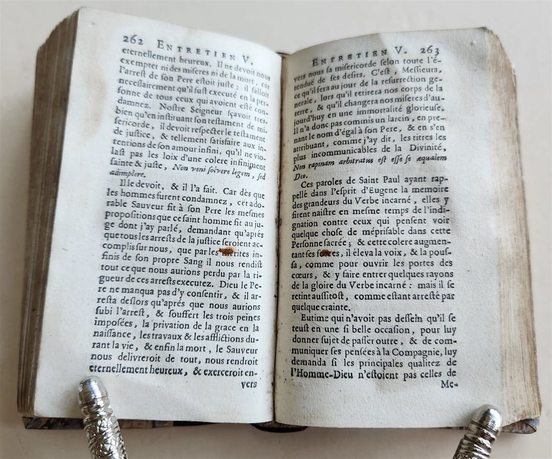 1683 THEOLOGICAL CONVERSATIONS w/ WISE MEN of the WORLD antique in FRENCH - 6