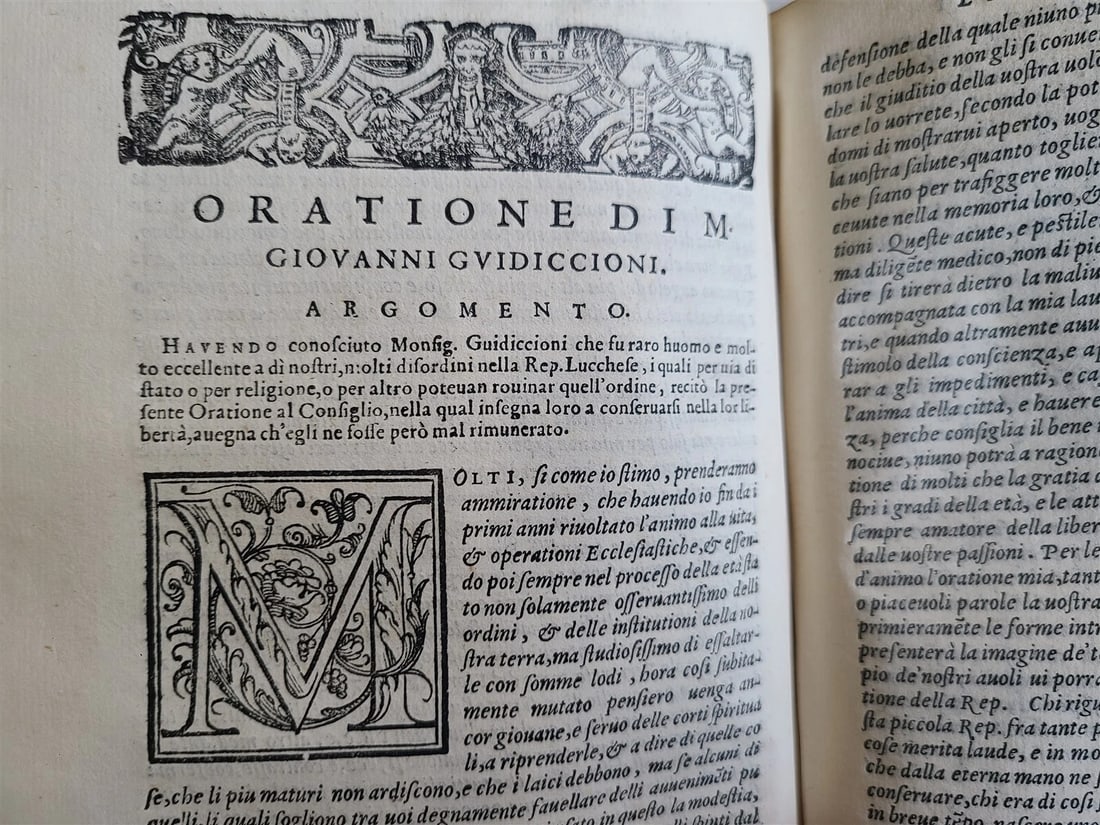 1569 ORATIONS by MANY ILLUSTRIOUS MEN - FRANCESCO SANSOVINO antique VELLUM - 15