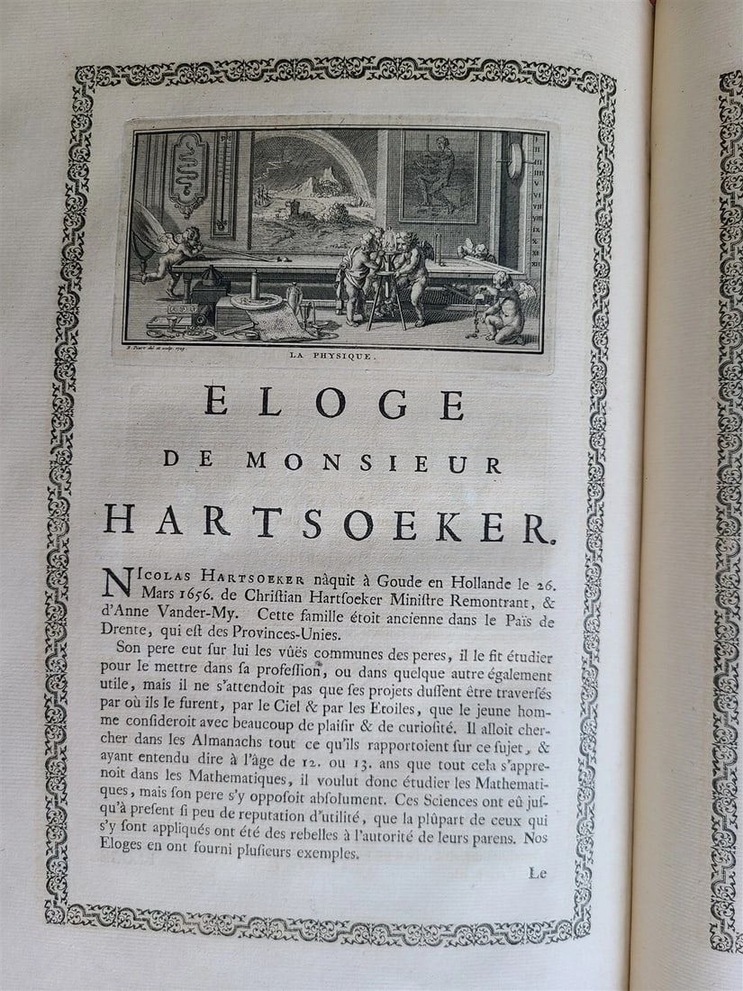 1728 Bernard Le Bovier de Fontenelle WORKS 3 FOLIO VOLUMES ILLUSTRATED antique - 14