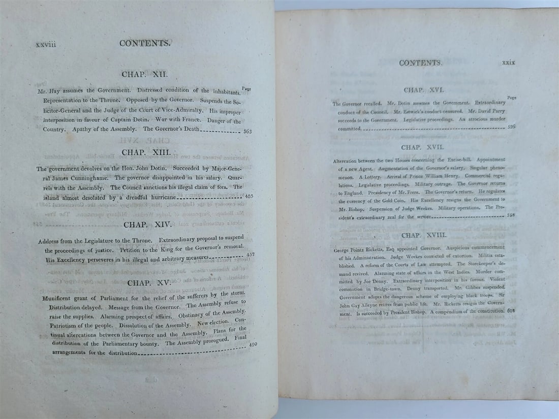 1808 HISTORY of BARBADOS from 1605 to 1801 by John POYER antique RARE - 15