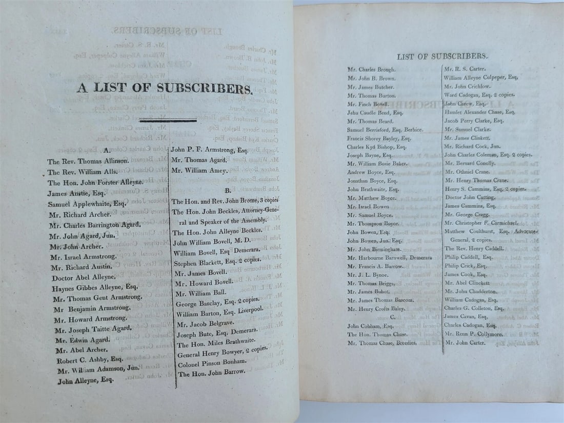 1808 HISTORY of BARBADOS from 1605 to 1801 by John POYER antique RARE - 16