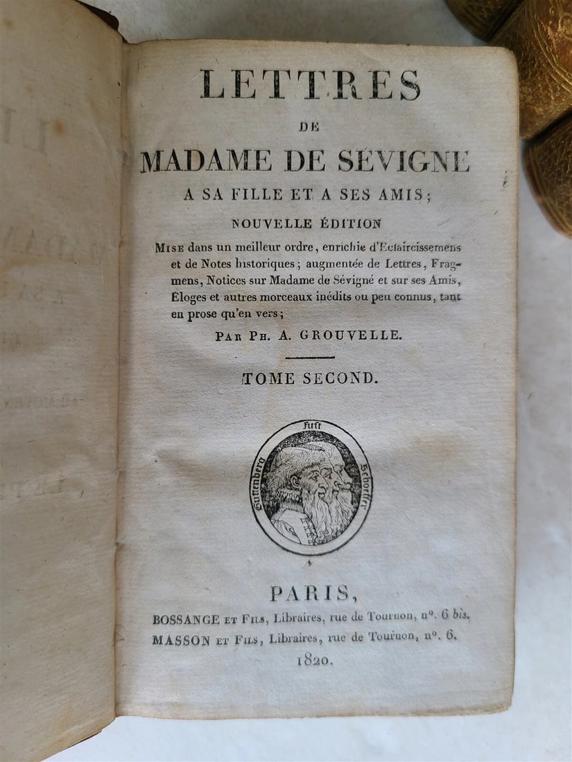 1819 13 VOLUMES antique LETTERS of Marie de Rabutin-Chantal marquise de Sevigne - 6