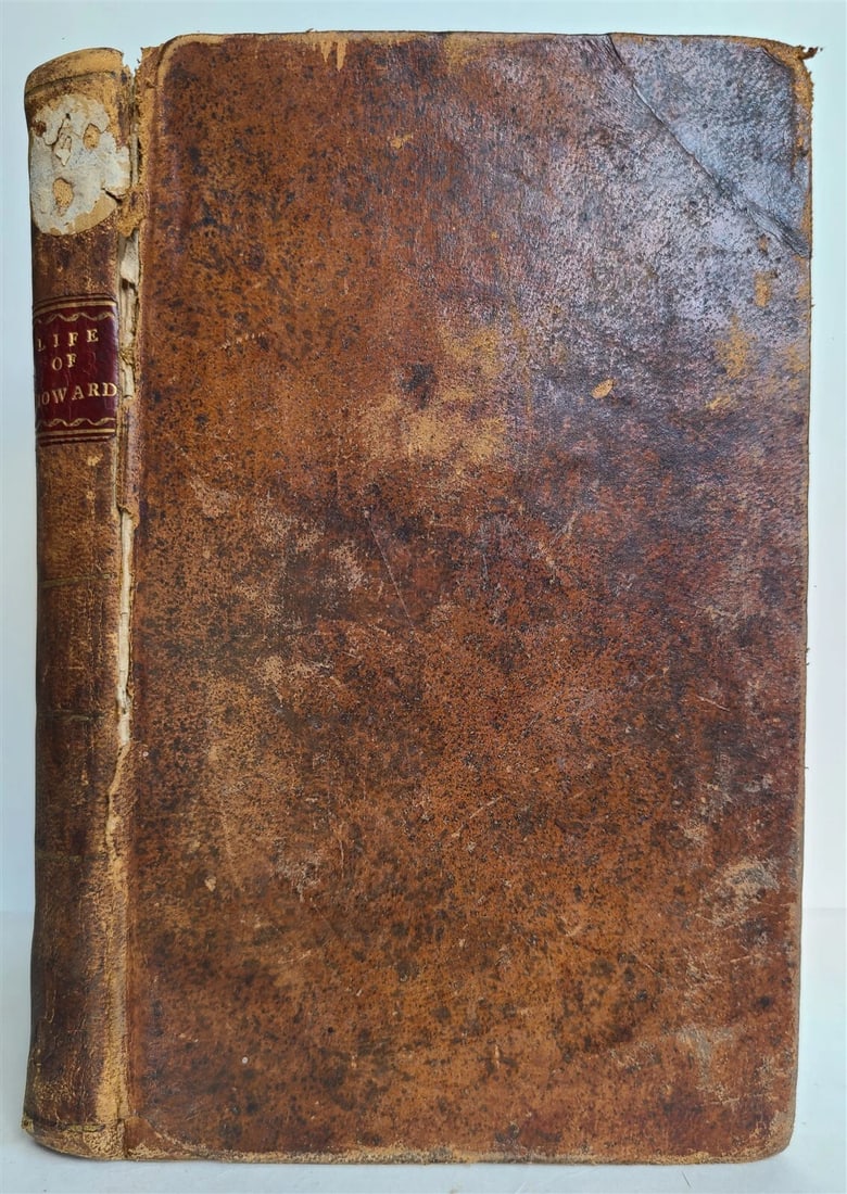 1794 VIEW of LIFE TRAVELS PHILANTHROPIC LABORS of JOHN HOWARD antique AMERICANA - 2