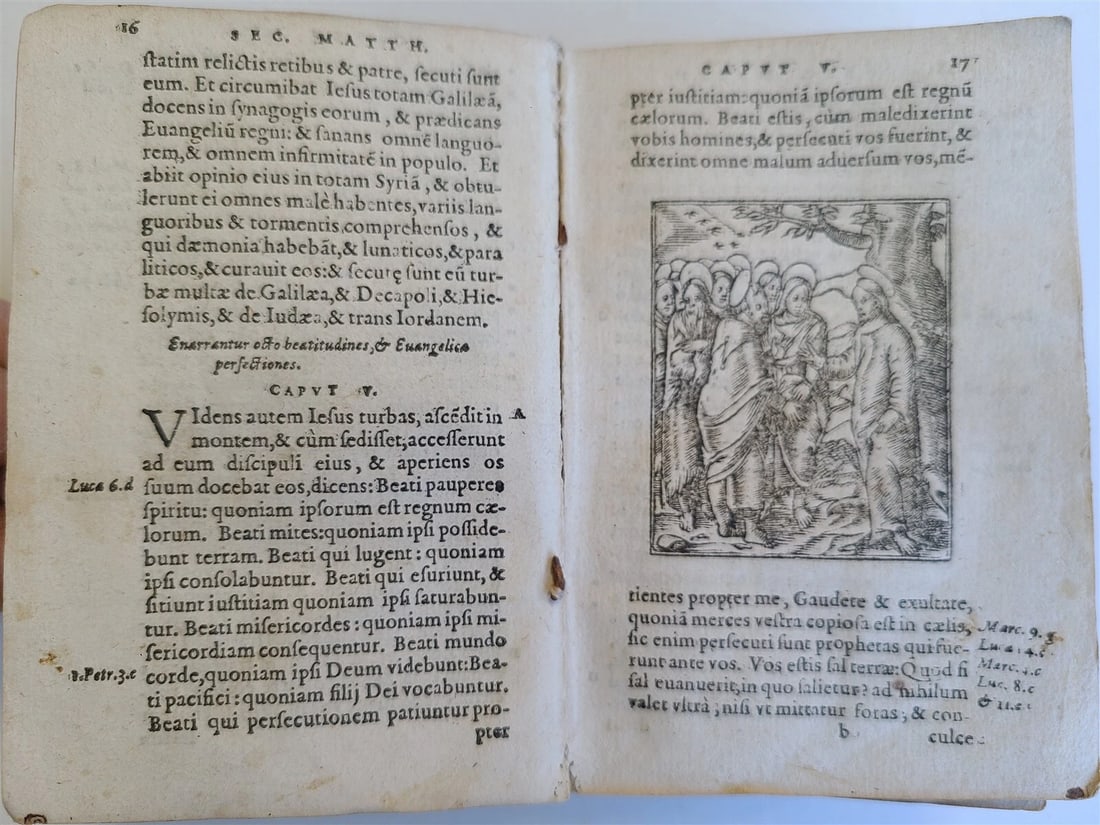 1578 BIBLE ILLUSTRATED in LATIN antique NEW TESTAMENT TESTAMENTI NOVI scarce 16c - 4