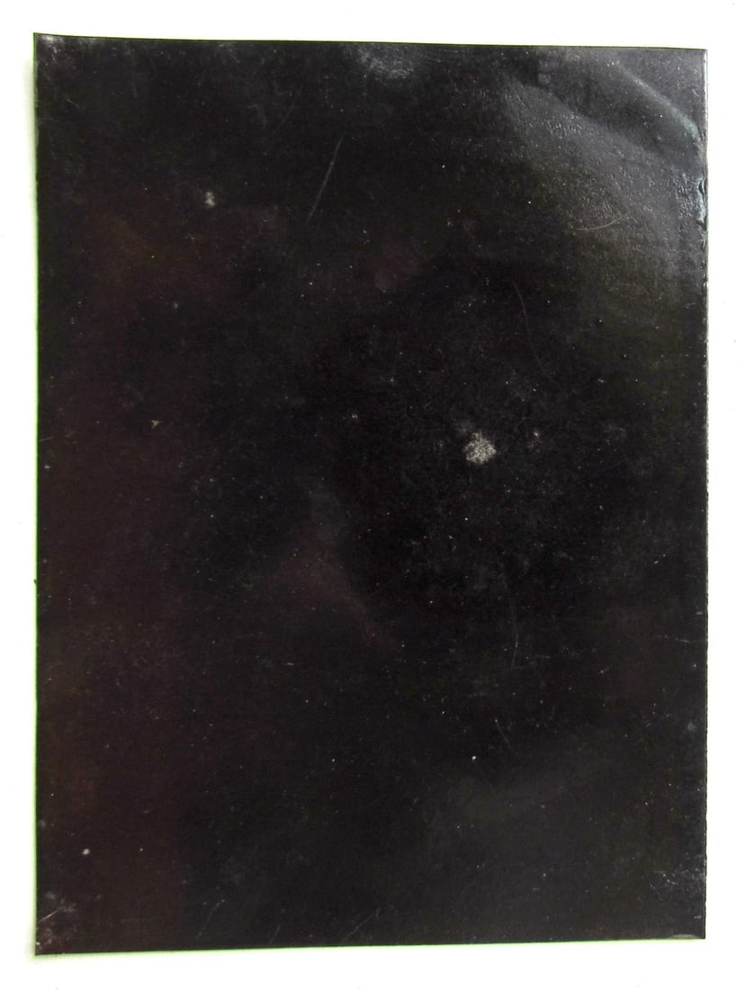 GROUP OF LADIES w/ DOG TINTYPE VICTORIAN PHOTO antique - 2