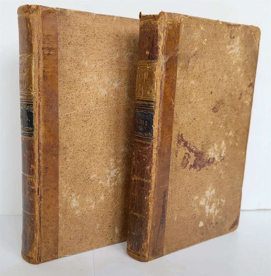 1777 PERU HISTORY 2 VOLUMES antique Les incas destruction de l'empire du Perou - 2