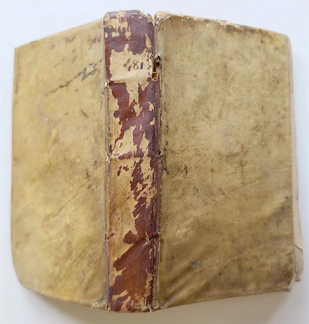 1633 EUCLIDIS ELEMENTORUM LIBRI SEX PRIORES antique GEOMETRY VELLUM BINDING - 2