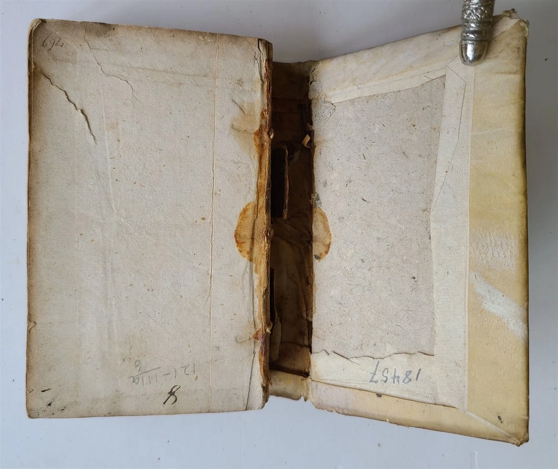 1633 EUCLIDIS ELEMENTORUM LIBRI SEX PRIORES antique GEOMETRY VELLUM BINDING - 3