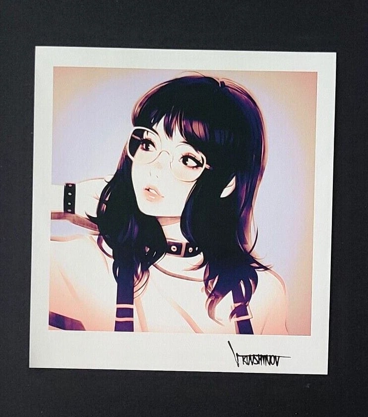 Ilya Kuvshinov | Awesome Comic Anime Signed Print from Tokyo Japan | New Frame - 2
