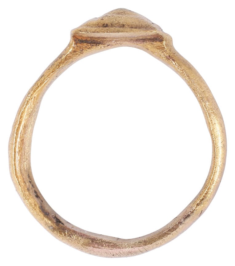 FINE ROMAN PROSTITUTE'S RING 1ST-3RD CENTURY AD, SIZE 5 1/4 - 2