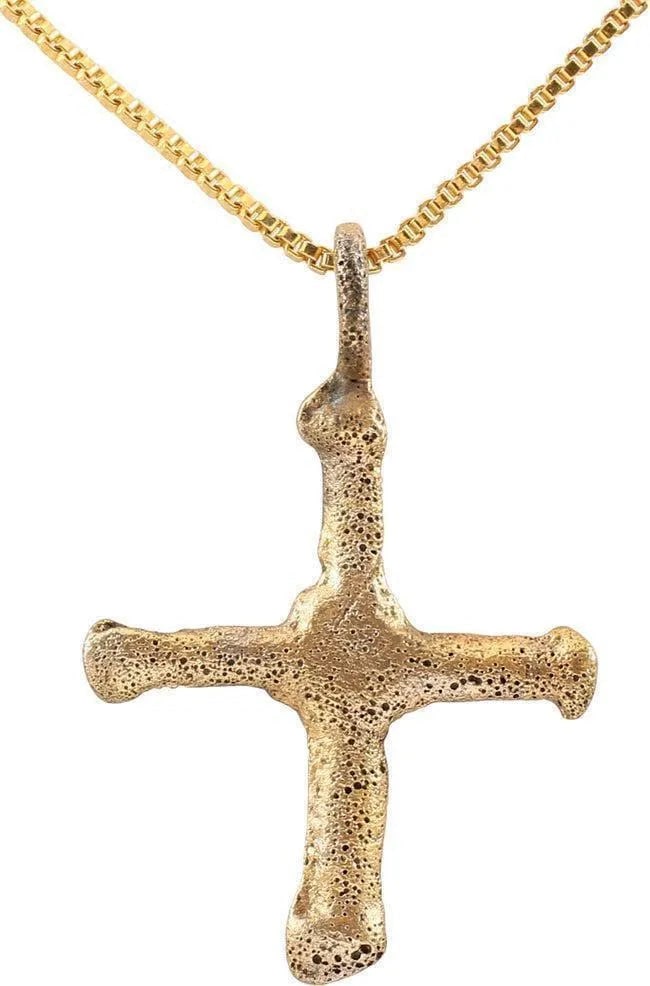 FINE MEDIEVAL CHRISTIAN CROSS, 9th CENTURY - 2