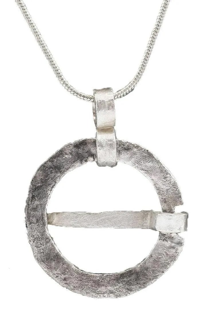 VIKING PROTECTIVE ARMOR BROOCH NECKLACE, 10th-11th CENTURY - 2