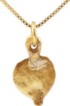 VIKING HEART PENDANT NECKLACE, C. 1000 AD - 2