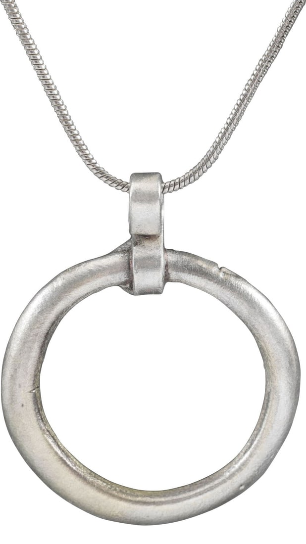 CELTIC PROSPERITY RING NECKLACE C.400-100 BC - 2