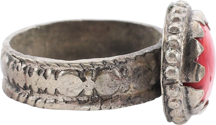 EASTERN EUROPEAN GYPSY WOMAN’S RING, SIZE 8 1/2 - 2