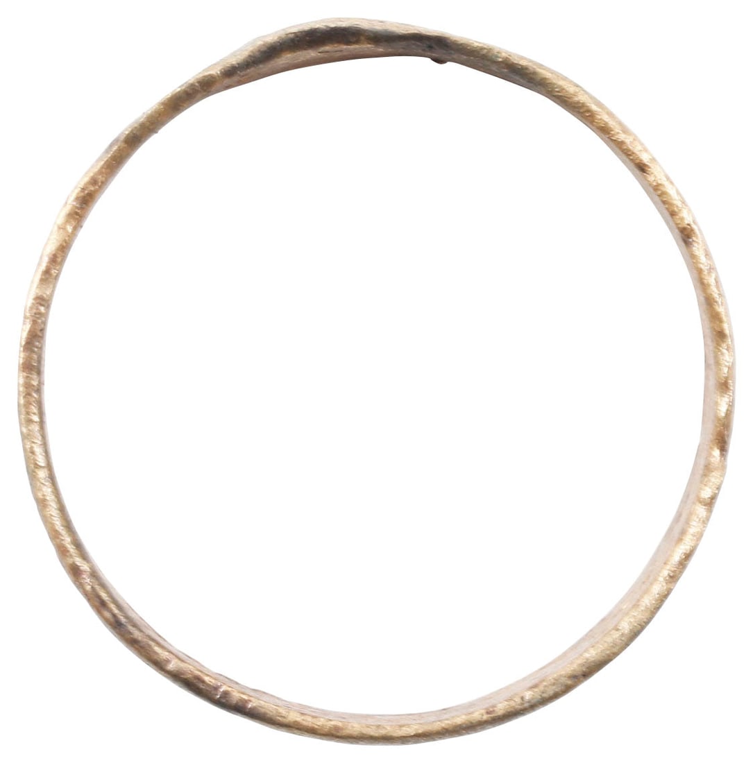FINE VIKING WEDDING RING C.900-1050 AD, SIZE 10 3/4 - 2