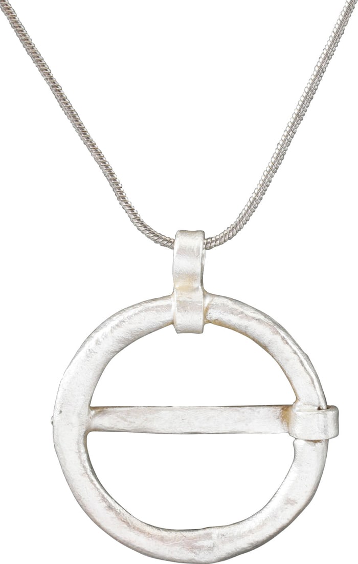 VIKING PROTECTIVE ARMOR BROOCH NECKLACE, 10TH CENTURY AD. - 2