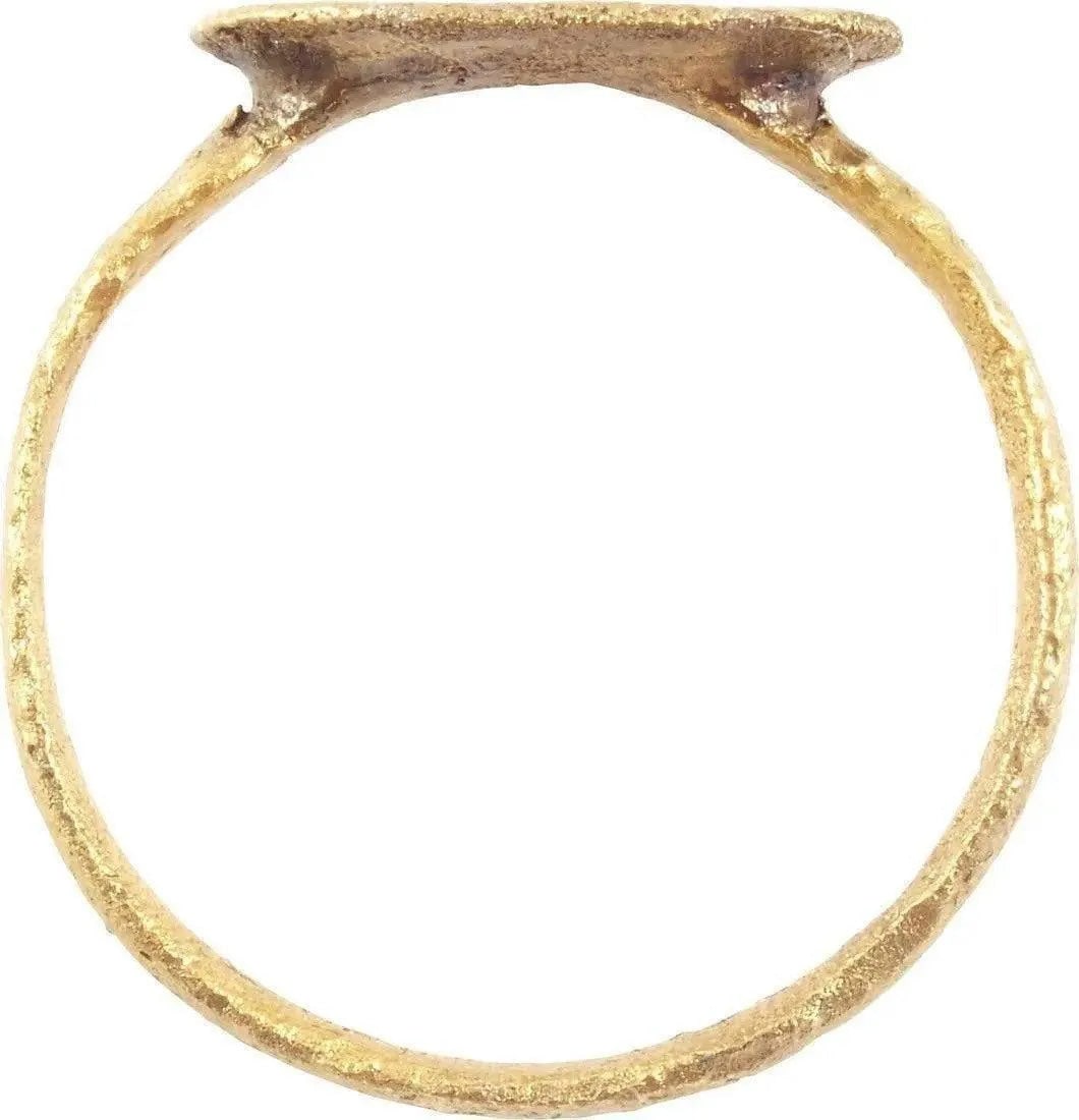 GOOD EUROPEAN PILGRIM'S RING, SIZE 10 3/4 - 2