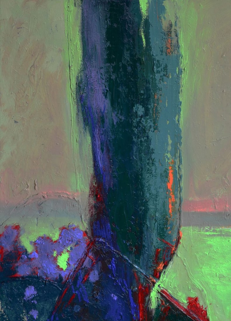 Oil painting Evening at the Sea Natalia Korf-Ivaniuk - 2