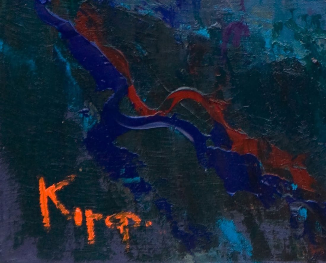 Oil painting Evening at home Natalia Korf-Ivaniuk - 6