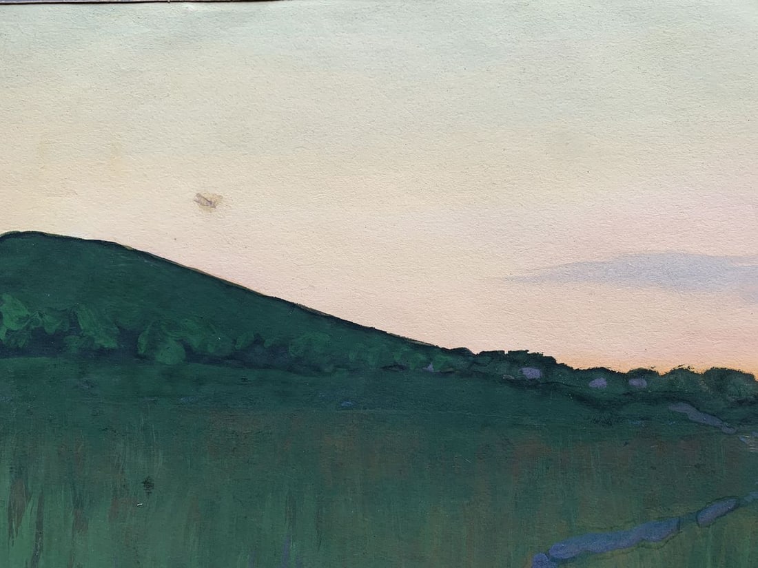 Pastel painting A stream among the hills Ivan Tsyupka - 4