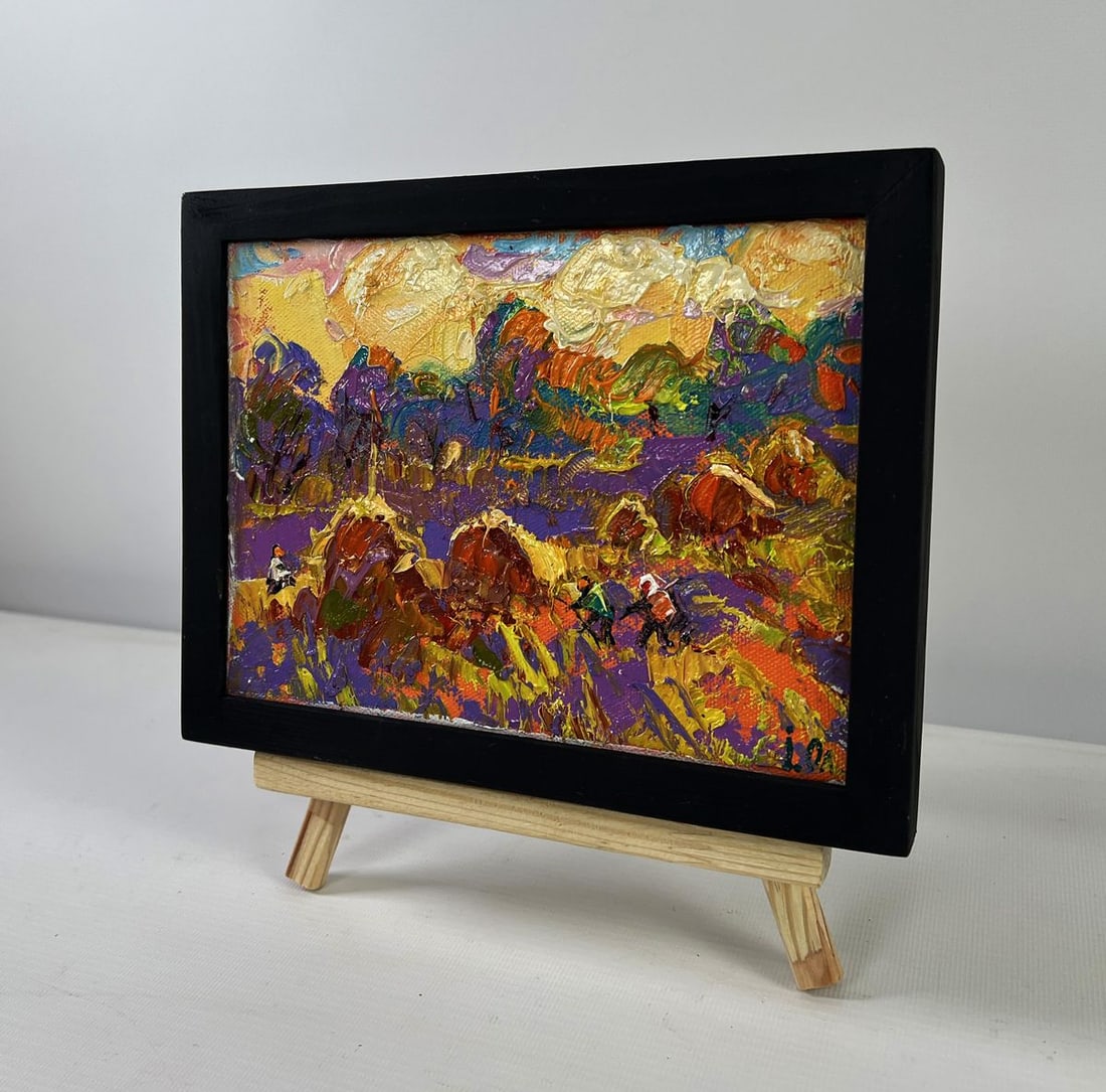 Oil painting Light fades in the embrace of silence Oleksiy Ivanyuk - 2