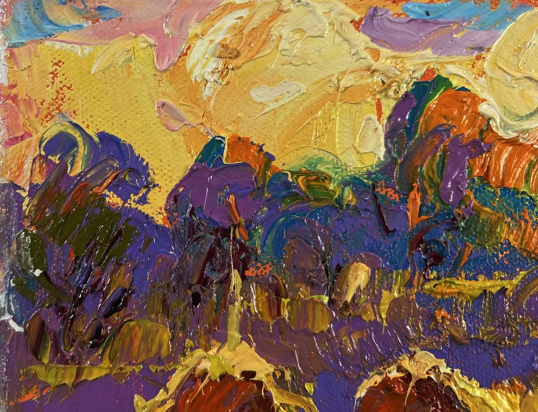 Oil painting Light fades in the embrace of silence Oleksiy Ivanyuk - 7