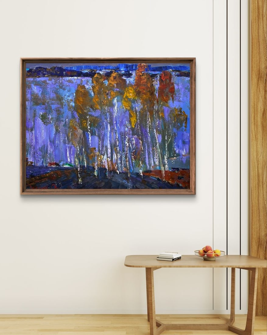 Oil painting Blue distance Oleksiy Ivanyuk - 2