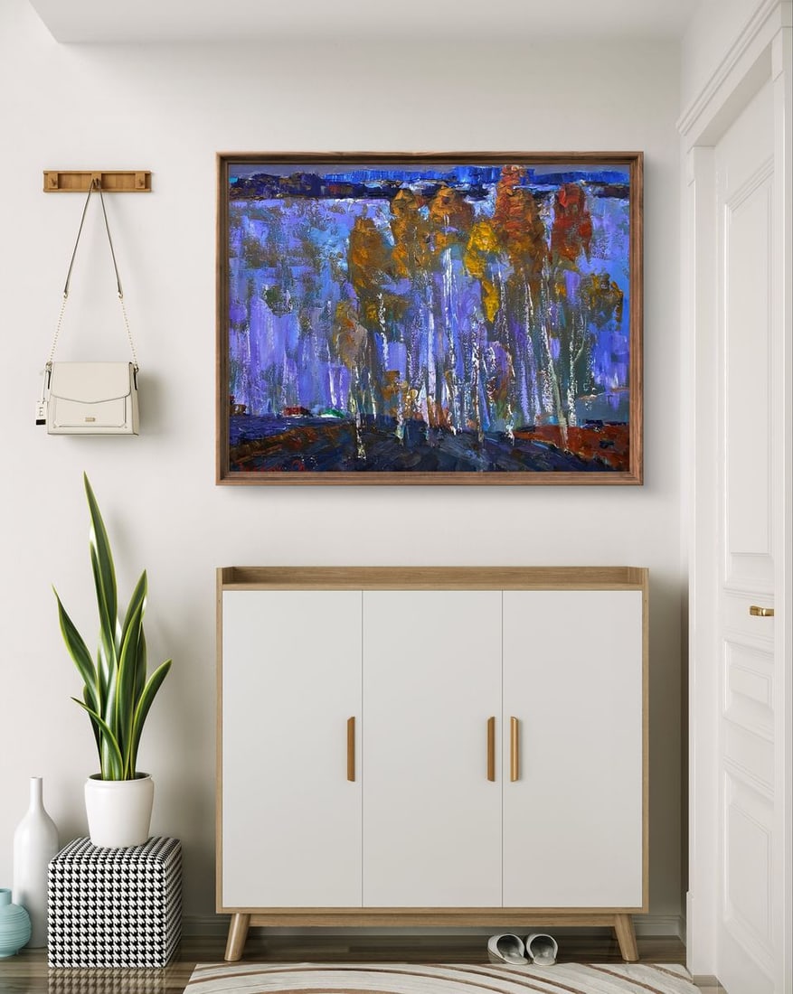 Oil painting Blue distance Oleksiy Ivanyuk - 3