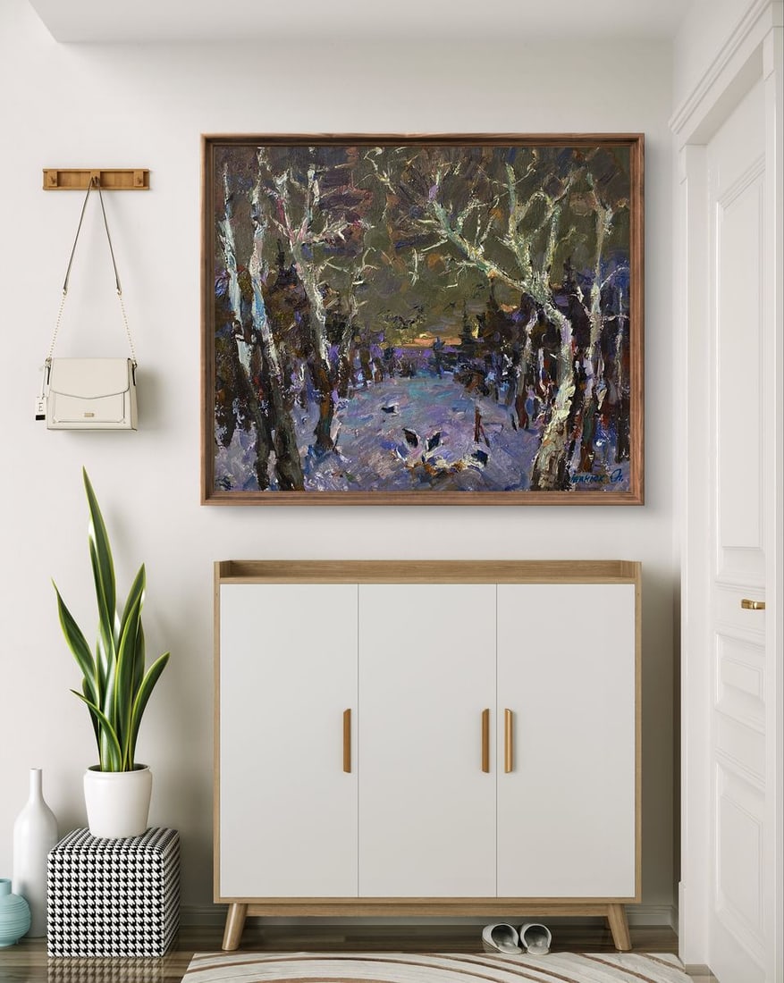 Oil painting Deep silence Oleksiy Ivanyuk - 3