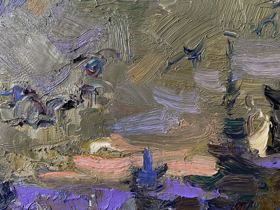 Oil painting Deep silence Oleksiy Ivanyuk - 7