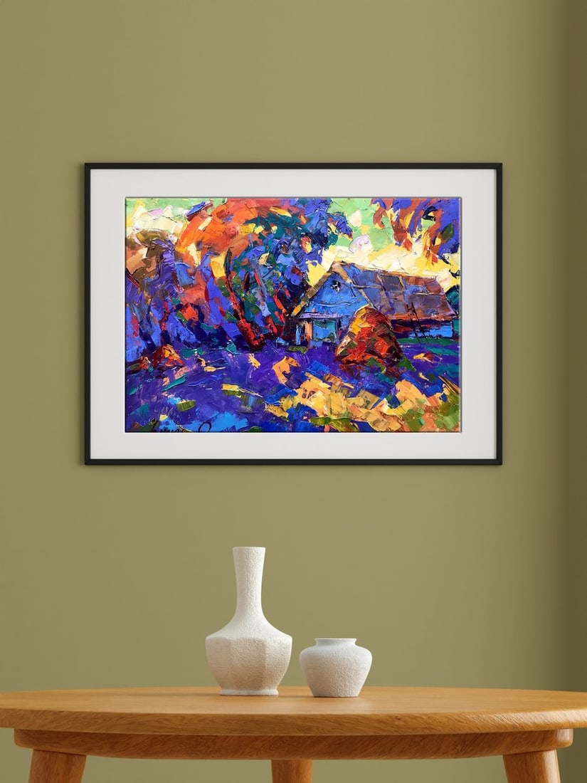 Oil painting In the evening Kalenyuk Alex - 3