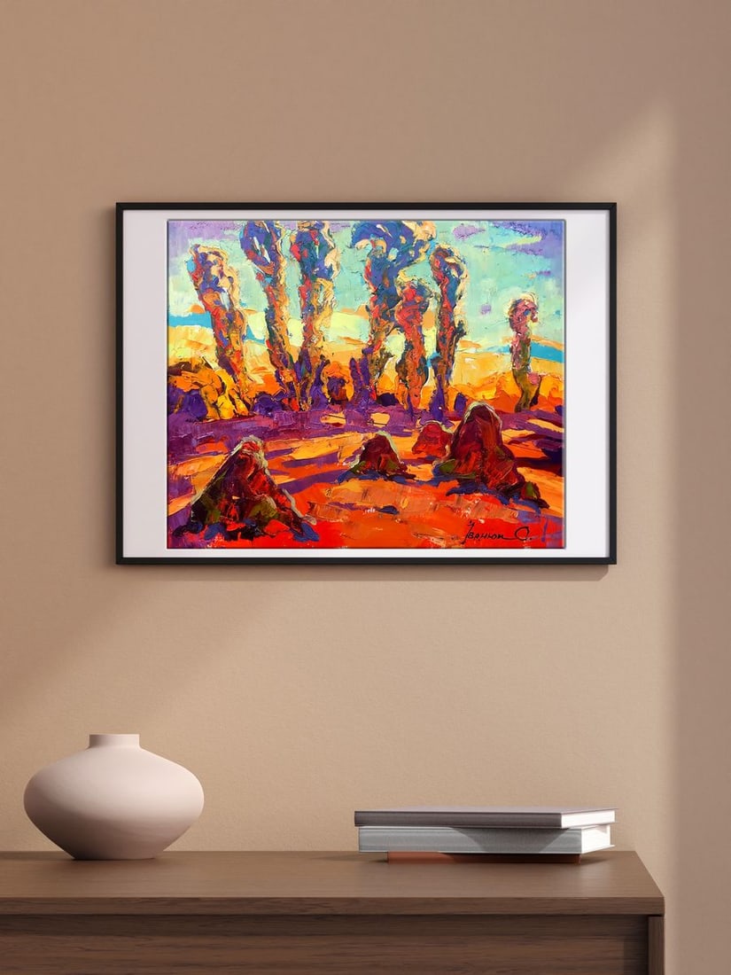 Oil painting In the evening Kalenyuk Alex - 2