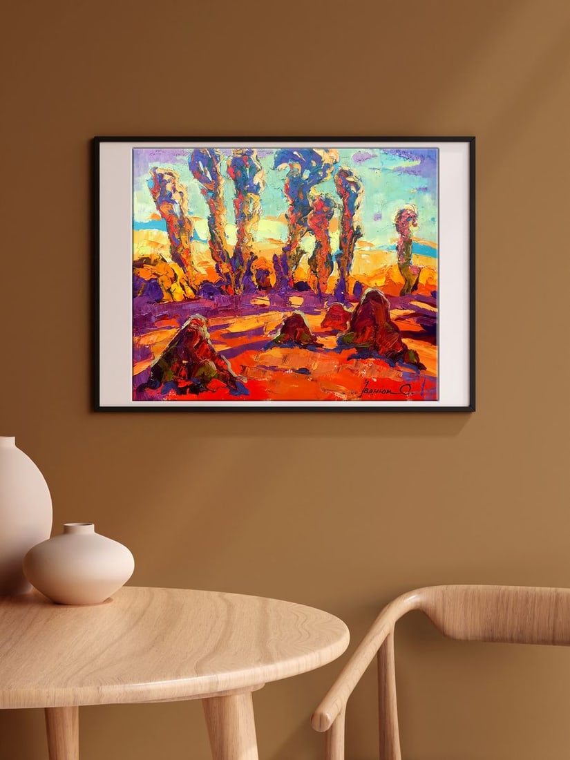 Oil painting In the evening Kalenyuk Alex - 3