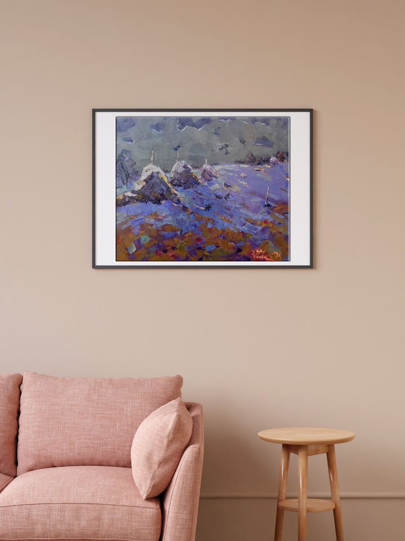 Oil painting Night silence Kalenyuk Alex - 2