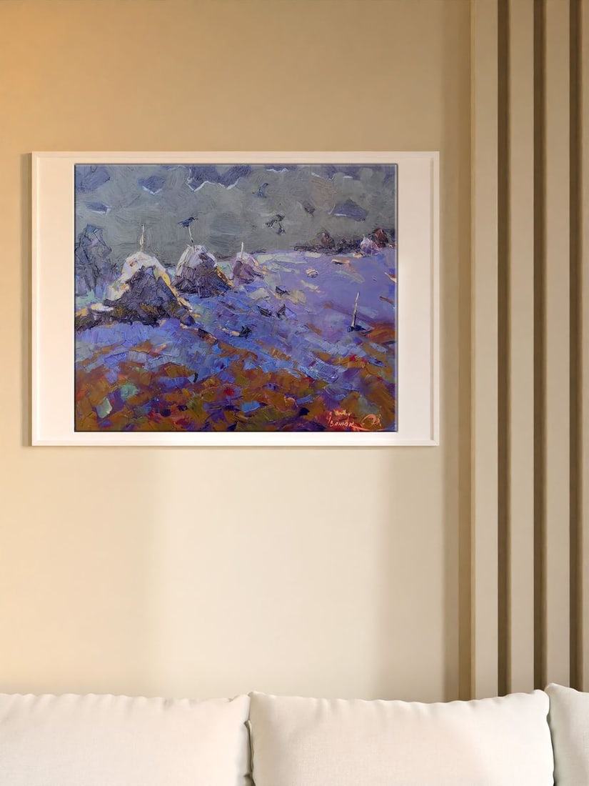 Oil painting Night silence Kalenyuk Alex - 3