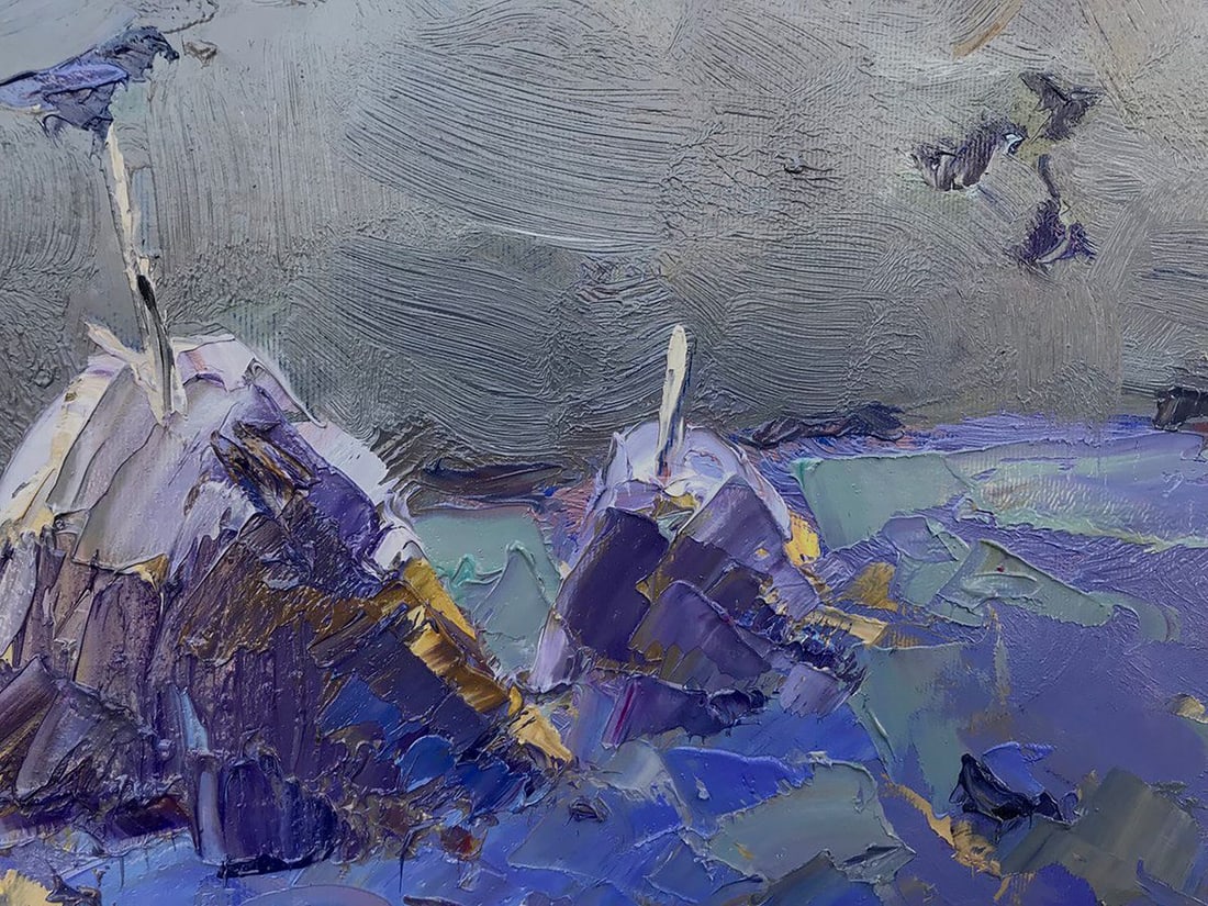 Oil painting Night silence Kalenyuk Alex - 4