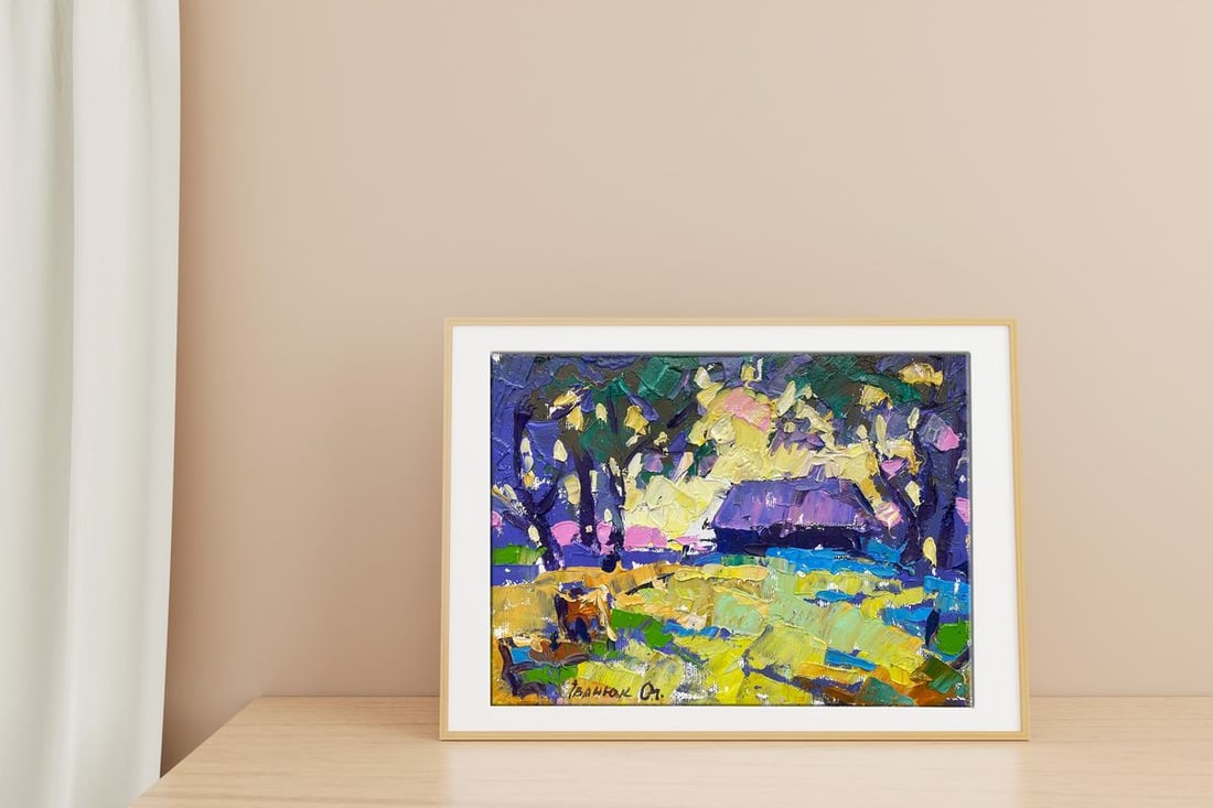 Oil painting In the evening Alex Kalenyuk - 2