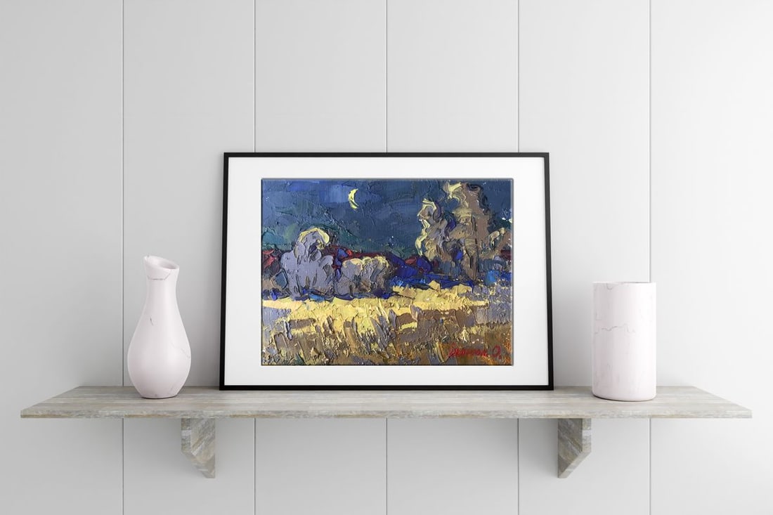 Oil painting At noon Kalenyuk Alex - 2