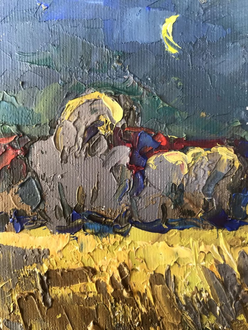 Oil painting At noon Kalenyuk Alex - 4